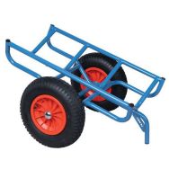 Chariot  250 kg porte charge  cylindrique roues pneumatiques  - FIMM