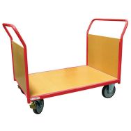 Chariot 2 dossiers bois Force 500 kg roues en rectangle - Fimm