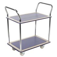 Chariot 2 plateaux - Capacité 120 kg