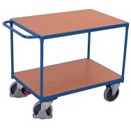 Chariot 2 plateaux - Variofit - Capacité 500 kg - 850x500 mm