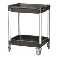Chariot 2 plateaux 608E noir