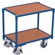 Chariot 2 plateaux bois pour bac norme europe- Capacité 250 kg