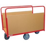 Chariot 2 ridelles bois Force 500 kg roues en losange - Fimm