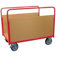 Chariot 2 ridelles bois Force 500 kg roues en rectangle - Fimm