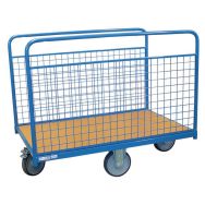 Chariot 2 ridelles grillagées Force 500 kg roues en losange - Fimm
