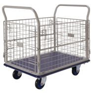 Chariot  400 kg 870 x 570 mm grillagés 2 dossiers 2 ridelles  - FIMM