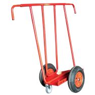 Chariot Ergonomique porte panneaux Roues pneumatiques Capacité 400 Kg