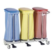 Chariot à linge MODULEX monté 3 sacs