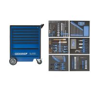Chariot à outils avec assortiment d'outils de 190  pièces