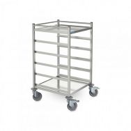 Chariot à paniers inox KTW1/5 - Hupfer