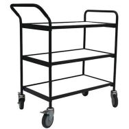 Chariot à plateaux bois - 3 plateaux - Capacité 200 kg