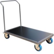 Chariot acier 1200 x 800 avec timon - STOCKMAN