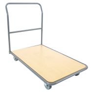 Chariot acier dossier fixe - Capacité 250 kg-L1000 - Manutan