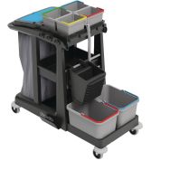 Chariot de ménage Eco-Matic 3 ReFlo avec kit de lavage - Numatic