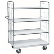 Chariot avec tablettes réglables KM9000-4_Kongamek