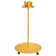 Chariot carrousel mobile support sacs poubelle