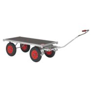 Chariot charges lourdes TW Silver 1500 - Force 750 kg roue pneumatique