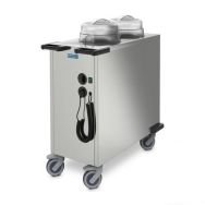 Chariot chauffant niveau constant pour assiettes - Hupfer