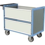 Chariot conteneur - 1360x790x955-500 kg - Bois