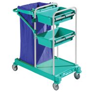 Chariot de nettoyage Green Line 2 x 6 L Vert