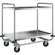 Chariot de service SW 10 x 6-2 avec roues galvanisé
