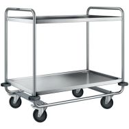 Chariot de service SW 10 x 6-2 avec roues plastique