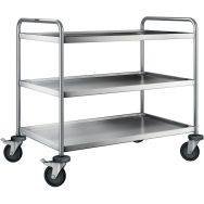 Chariot de service SW 10 x 6-3 BASIC avec roues galvanisé