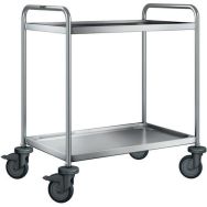 Chariot de service SW 8 x 5-2 avec roues increvables