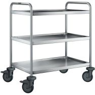 Chariot de service SW 8 x 5-3 avec roues increvables