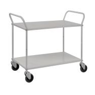 Chariot de service avec 2 tablettes 1070x585x940 - Kongamek