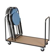 Chariot de stockage pour 20 chaises pliantes