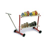 Chariot de transport pour disques mobile