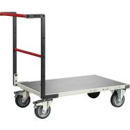Chariot flat-pack fixe roues TPE-1255x640x980-400kg-Tole