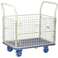 Chariot grillagé - Force 300 kg L 920 x l610 mm