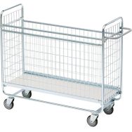 Chariot grillagé pour colis - Charge 200kg
