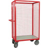 Chariot haut grillagé 3 côtés - Force 500 kg - Fimm