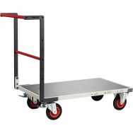 Chariot monté fixe roues CC-1255x640x980-400kg-Tole