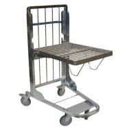 Chariot niveau constant zingué - Capacité 100 kg - FIMM