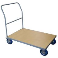 Chariot plateaux 700x1000mm à dossier fixe - 500 kg