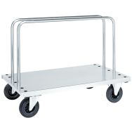 Chariot porte-panneaux avec arceaux KM439