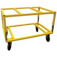 Chariot porte palette PTA 800 réglable en hauteur