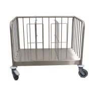 Chariot transport assiettes simple face TETW1-6/26 + grilles