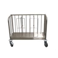 Chariot transport assiettes simple face TETW1/26 + grilles e