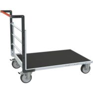 Chariot tube roues TPE -1300x795x980-500-Bois+caoutchouc