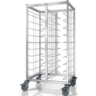 Chariots de débarrassage de plateaux TAW 2x10 cantine