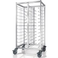 Chariots de débarrassage de plateaux TAW 2x12 Gastronorm