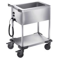 Chariots de distribution de repas 1 cuves simples SAW 1