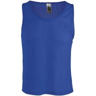 Chasuble personnalisable polyester bleu royal