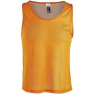 Chasuble personnalisable polyester orange