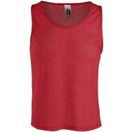 Chasuble personnalisable polyester rouge